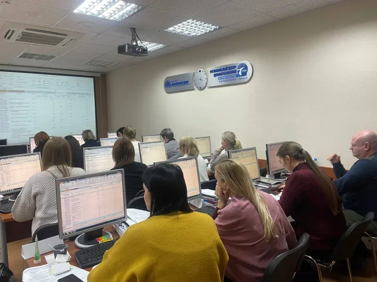 Работа со сметными данными на компьютерах в аудитории РЦЦС